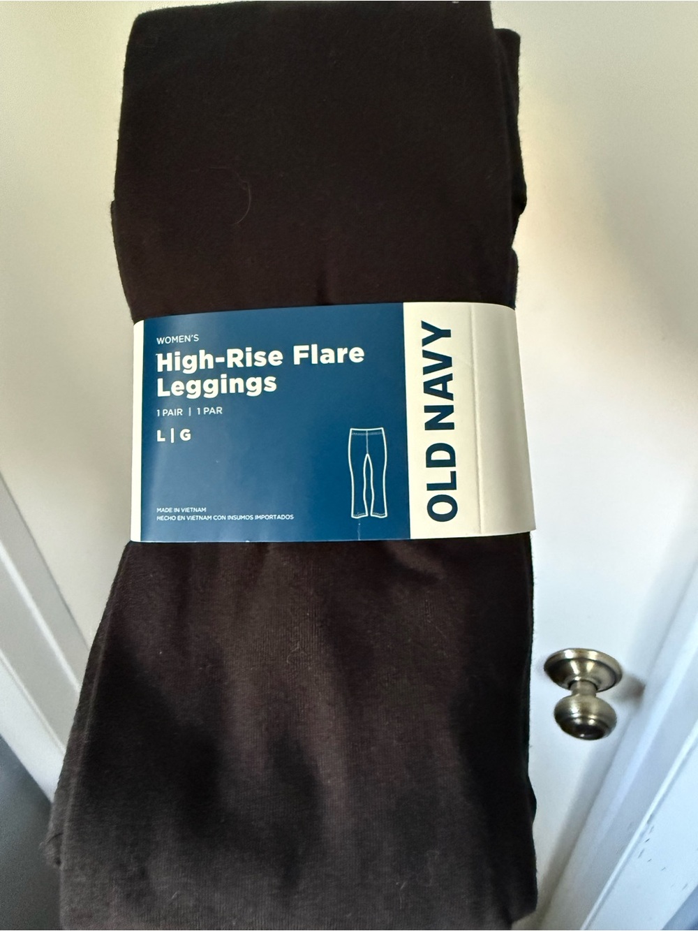 Old Navy Black Flare Leggings